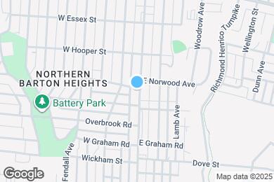 Map image of the property - 2610 North Ave