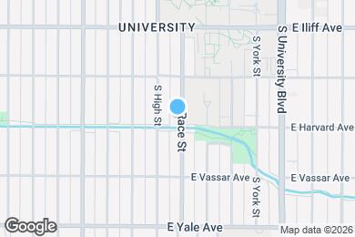 Map image of the property - 2485 S Race St