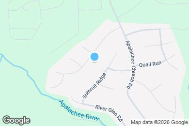 Map image of the property - 1620 River Trce