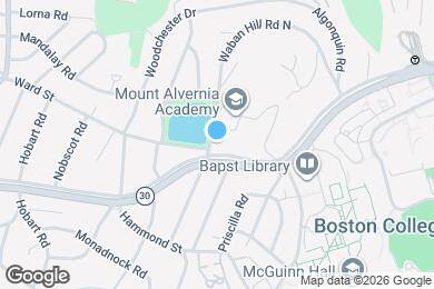 Map image of the property - 219 Commonwealth Ave