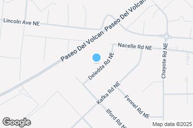 Map image of the property - 3501 Deledda Rd NE