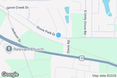 Map image of the property - 409 Grove Park Dr