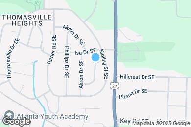Map image of the property - 1171 Octavia St SE