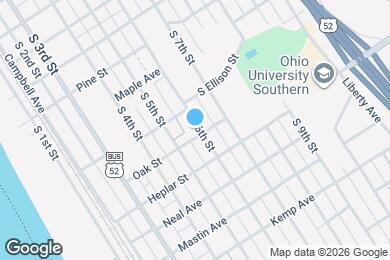 Map image of the property - 1630 S 6th St