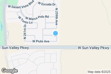 Map image of the property - 25931 W Oraibi Dr