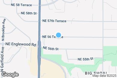 Map image of the property - 2805 NE 56th Ter
