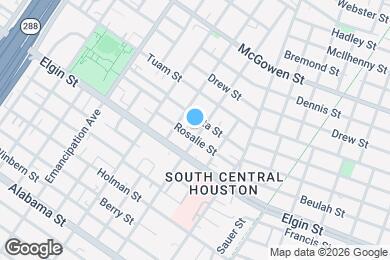 Map image of the property - 3008 Delano St