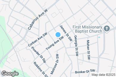 Map image of the property - 200 Young Ave SW