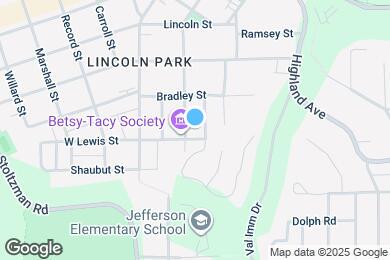 Map image of the property - 331 Center St