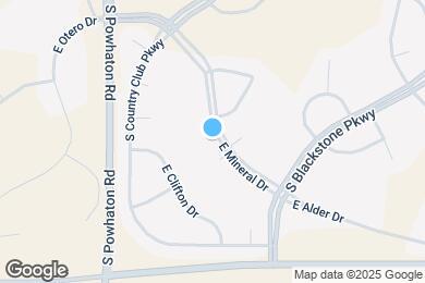 Map image of the property - 26894 E Mineral Dr