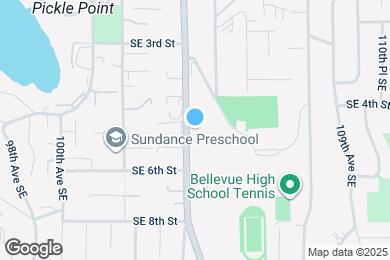 Map image of the property - 520 Bellevue Way SE