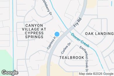Map image of the property - 7318 Cypress Pr Dr