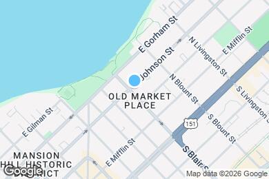 Map image of the property - 601 E Johnson St