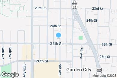 Map image of the property - 2439 9th Ave