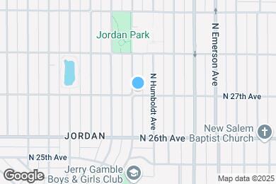 Map image of the property - 2700 Irving Ave N