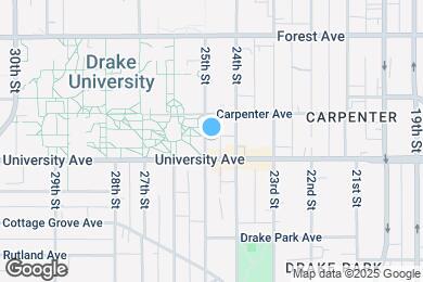 Map image of the property - 1211 25th St