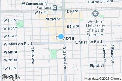 Map image of the property - 101 W Mission Blvd