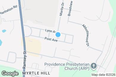 Map image of the property - 313 Post Ave