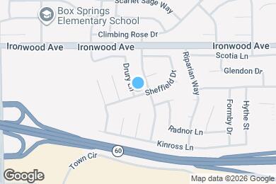 Map image of the property - 12128 Drury Ln