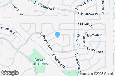 Map image of the property - 19398 E Brown Dr