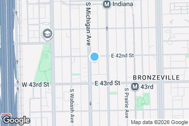 Map image of the property - 4211 S Michigan Ave