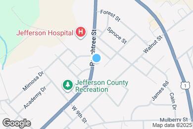 Map image of the property - 1020 Peachtree St