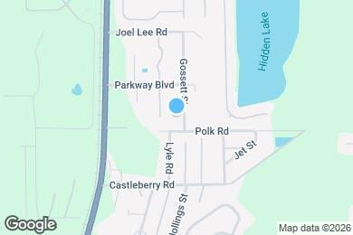 Map image of the property - 14416 Gossett St