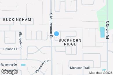 Map image of the property - 4435 Brandon Ridge Dr