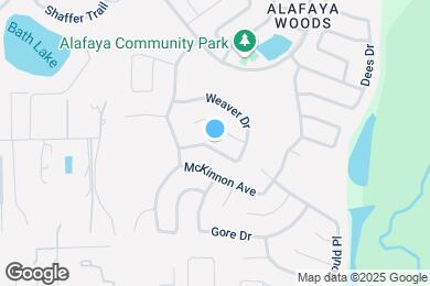 Map image of the property - 1066 Weaver Dr