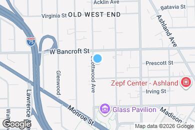Map image of the property - 2130 Scottwood Ave