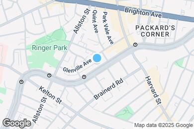 Map image of the property - 1293 Commonwealth Ave