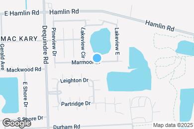Map image of the property - 2042 Marmoor Dr