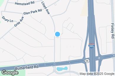 Map image of the property - 2S525 Lloyd Ave