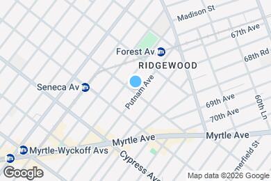 Map image of the property - Room in Shared 4 bed/2 bath home in Ridgewood