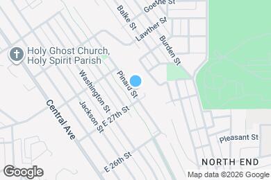 Map image of the property - 2714 Pinard St