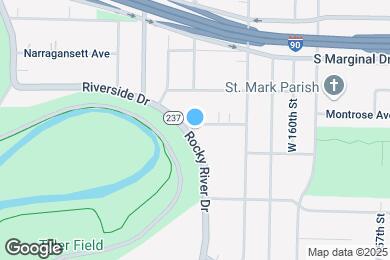 Map image of the property - 3175 Rocky River Dr