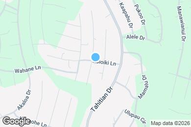 Map image of the property - 103 S Kaupo Dr