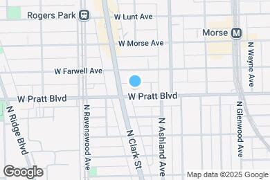 Map image of the property - 1654 Pratt