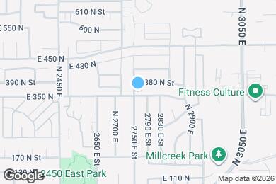 Map image of the property - 2761 E 350 N