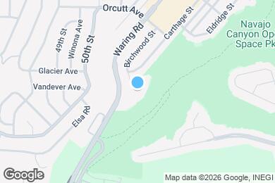 Map image of the property - 6301 Birchwood St