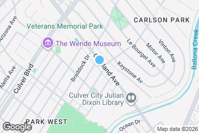 Map image of the property - 4371 Overland Ave