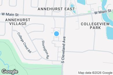 Map image of the property - 105 E Ticonderoga Dr