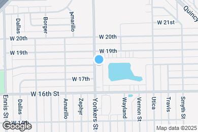 Map image of the property - 1708 Yonkers