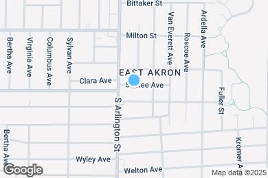 Map image of the property - 1118 Santee Ave