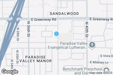 Map image of the property - 15034 N 38th St