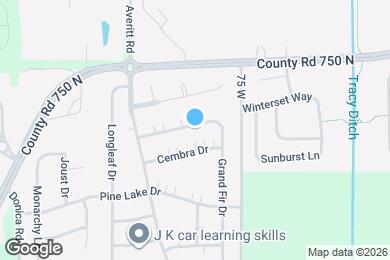 Map image of the property - 607 Mountain Pine Dr
