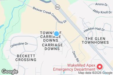 Map image of the property - 121 Watertree Ln