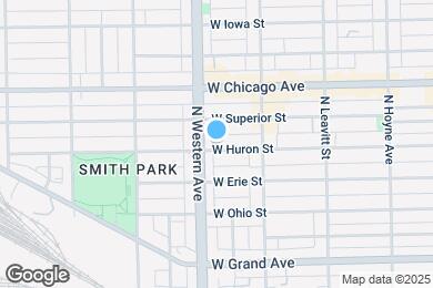 Map image of the property - 2344 W Huron St