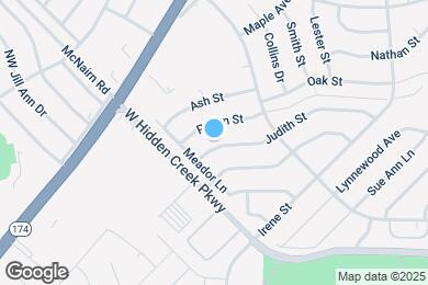 Map image of the property - 808 Judith St