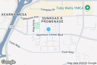 Map image of the property - 8894 Spectrum Center Blvd